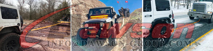 تطبيق حزام الونش وحزام السحب - Dawson Group Ltd. - الصين الصانع والمورد والمصنع