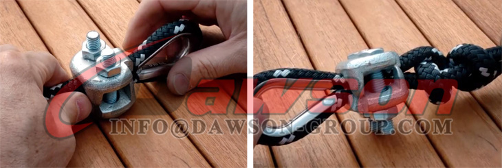 Deka ワイヤー ロープ クリップのアプリケーション - Dawson Group Ltd. - 中国メーカー、サプライヤー、工場