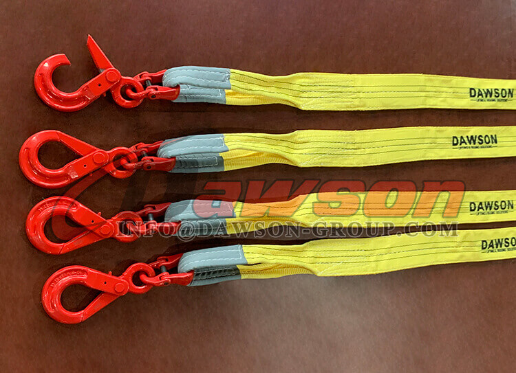 Eslinga de brida sint&eacute;tica de varias patas de 4 patas - Eslingas de brida sint&eacute;ticas - Dawson Group Ltd. - Fabricante, f&aacute;brica de China