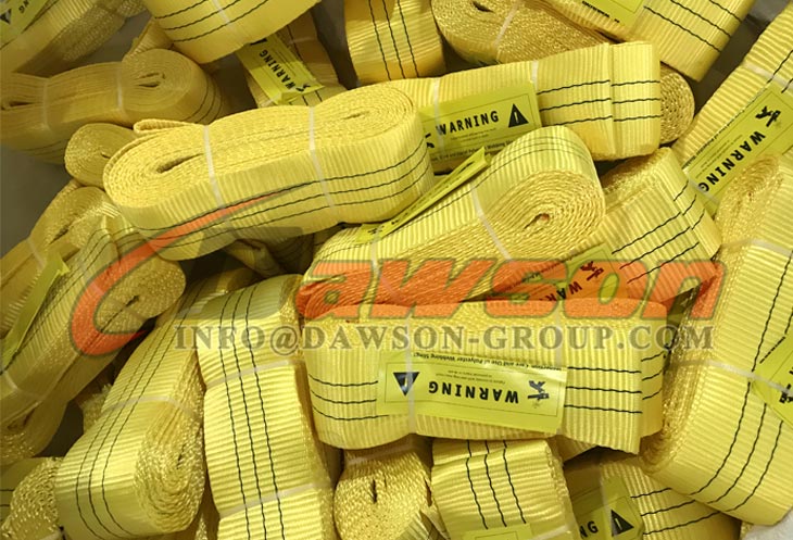 Eslingas de correas de poli&eacute;ster de tipo sin fin WLL 3000 KG EN 1492-1 - Dawson Group Ltd. - Fabricante, proveedor y f&aacute;brica de China