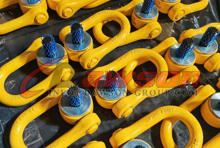 Manilha girat&oacute;ria dupla de rosca m&eacute;trica DAWSON Anel de talha girat&oacute;ria G80, Anel de talha girat&oacute;ria de liga de a&ccedil;o G80 para eleva&ccedil;&atilde;o - Dawson Group Ltd.