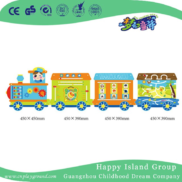 Kindergarten Wandspiel Candy Train Lernspielzeug (HJ-23003)