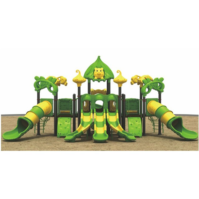 Kombinierter Spielplatz für Kleinkinder im Freien, großer Cartoon-Tier (ML-2004101)