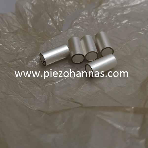 Tubo de cerámica PZT5A PIZO personalizado para transductor de hidrófono
