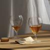 New Design Drop-Shaped Transparent Goblet Wine Glass