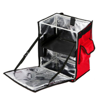 2022 China Glovo Food Delivery Bag Expandable Pizza Thermal Bag