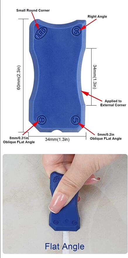 PROFESSIONAL TOOL KIT SEALANT SPATULAS SEALANT PROFILER SILICONE TROWEL&SCRAPER