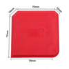 Red Sealant Silicone Caulking Tool Finishing Scraper Spatula 77x76x5mm Caulking Sealant Large Scraper
