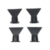 Black Flat Sealant Cartridge Nozzle for Caulking