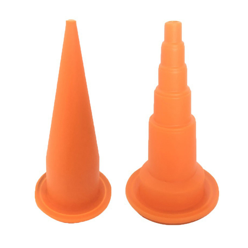 Orange Variety Caliber 3.2/ 3.4/ 4.9/ 5.9mm Caulking Gun Accessories Glass Glue Caulk Replacement Tip
