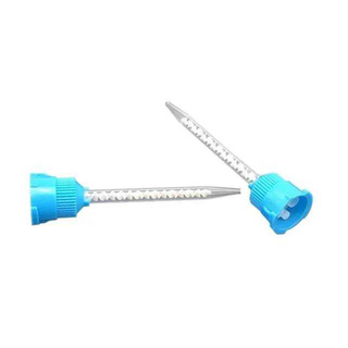 Plastic Mixer Tubes Tip 50ml 1:1 Resin Epoxy Adhesive Static Mixing Nozzle Tip for AB Gun