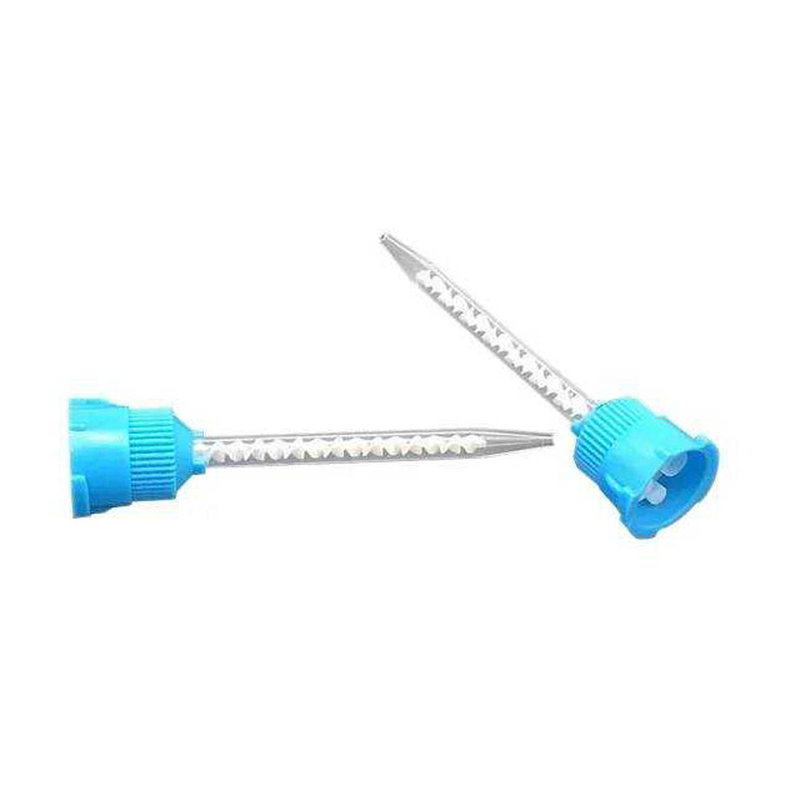 Plastic Mixer Tubes Tip 50ml 1:1 Resin Epoxy Adhesive Static Mixing Nozzle Tip for AB Gun