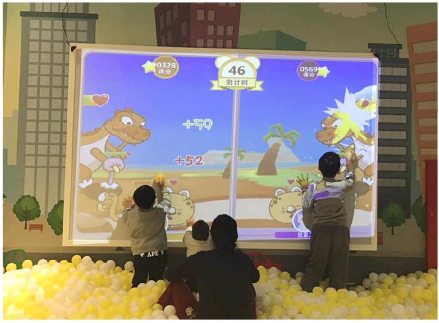 Mich Indoor Playground Kids Interactive Game