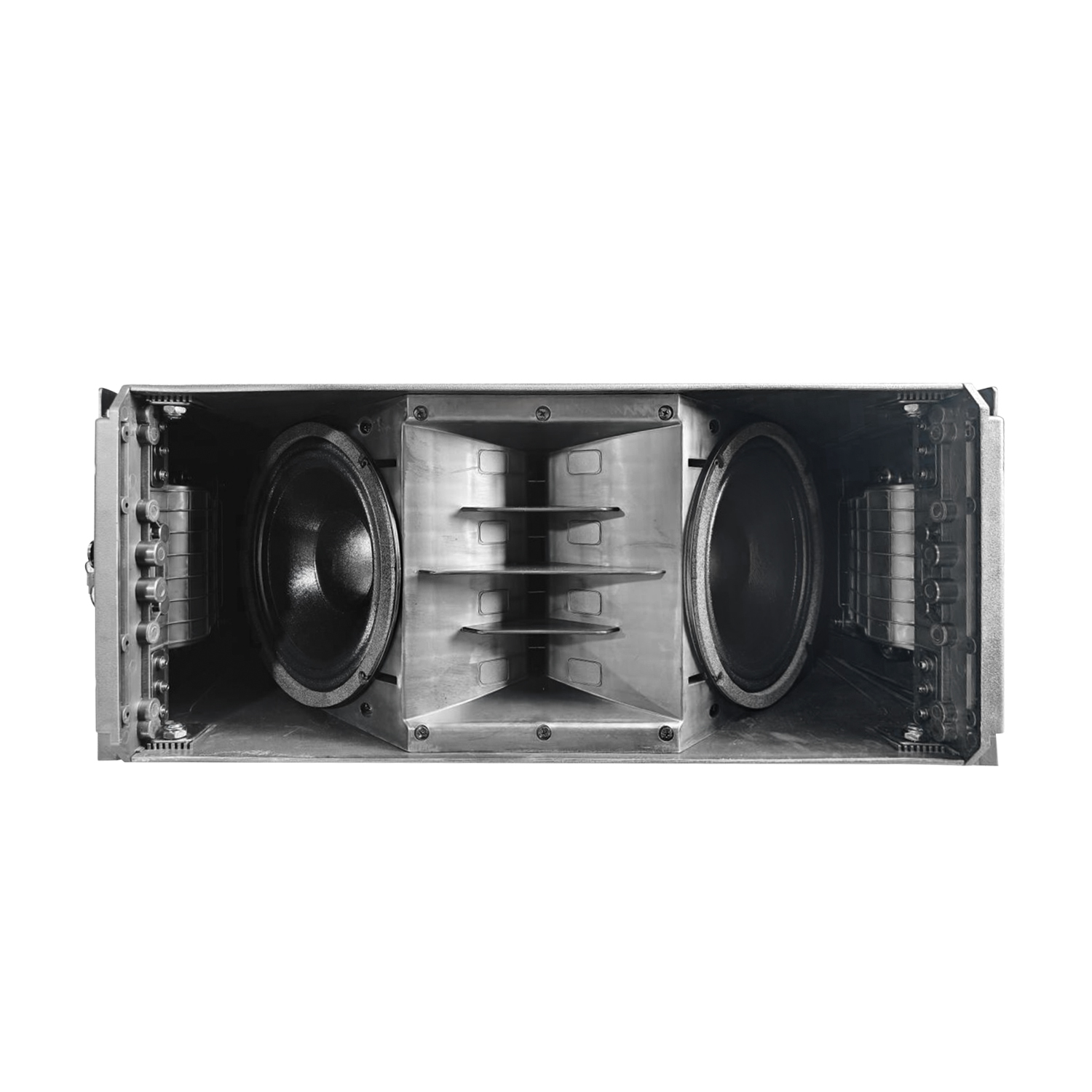 HDL30A Double 10 pouces 2 voies de ligne bi-amplifiée active Tableau de tournée léger