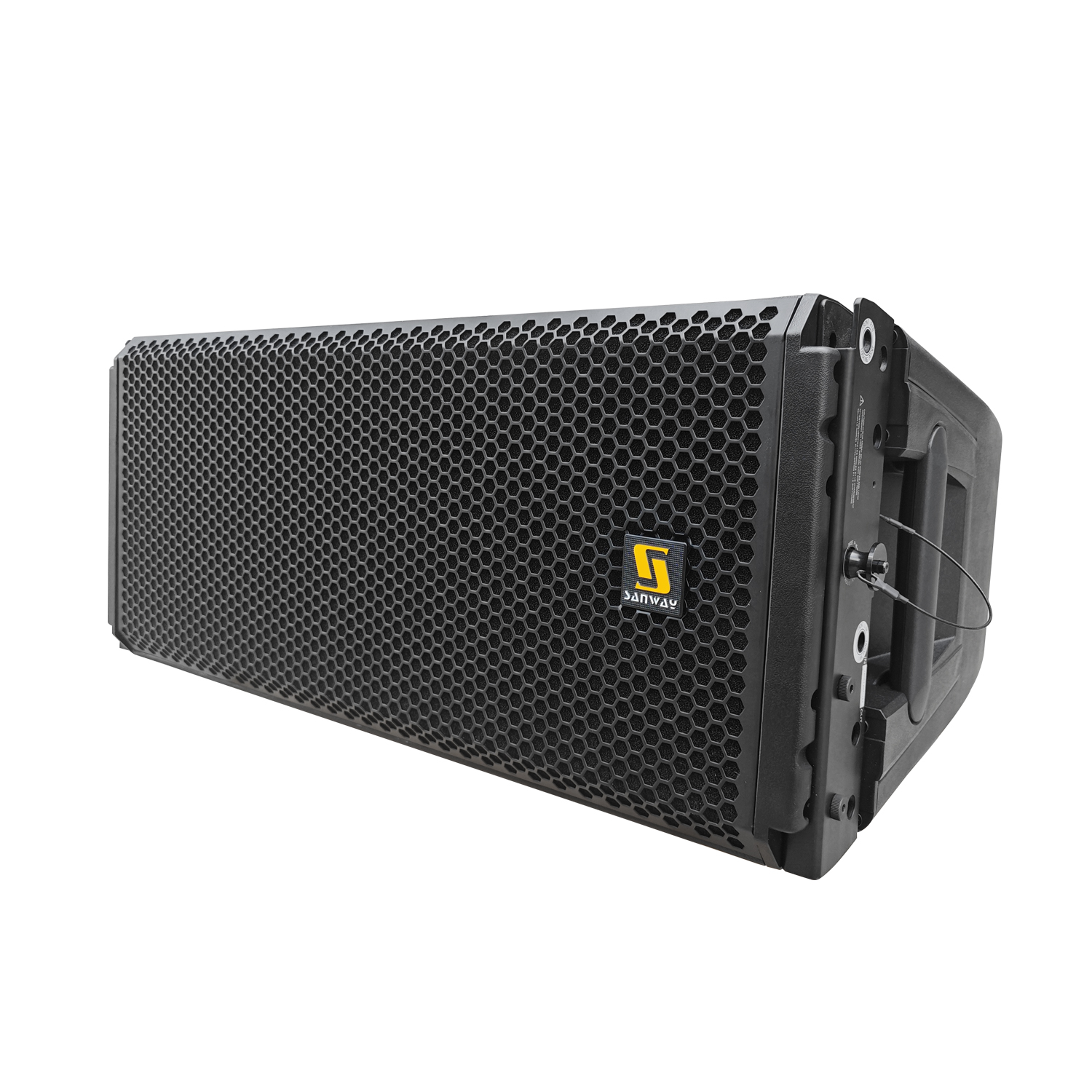 HDL30A Double 10 pouces 2 voies de ligne bi-amplifiée active Tableau de tournée léger