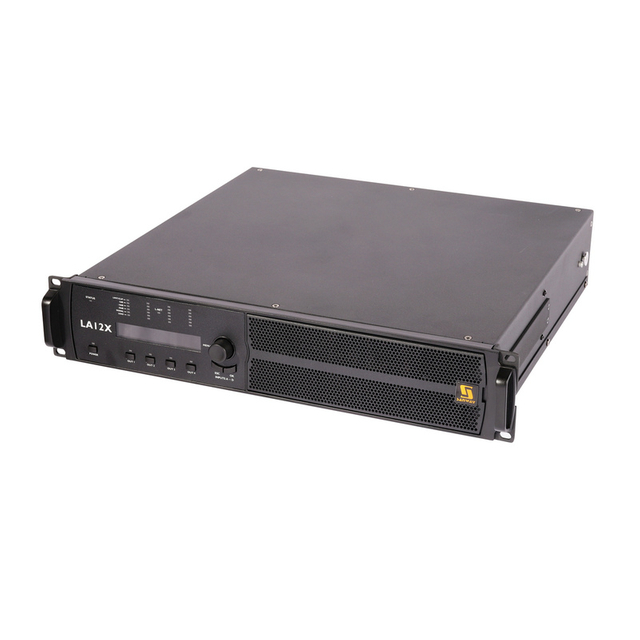 LA12X 12000W 4 canaux Classe D Amplificateur de puissance audio DSP