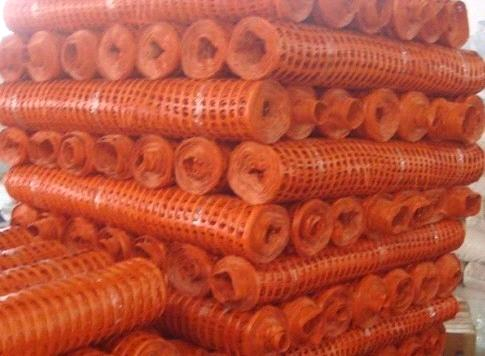 HDPE Plastic Orange Warning Fence