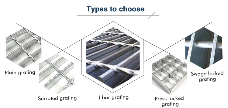 types of steel grating