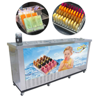 10 Moulds Paleta Stainless Steel Ice Cream Popsicle Machine