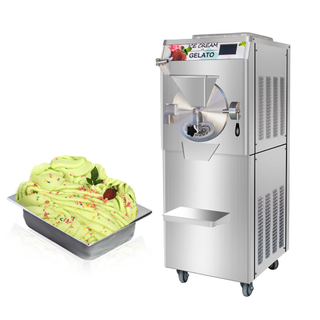 Commercial batch freezer hard ice cream maker