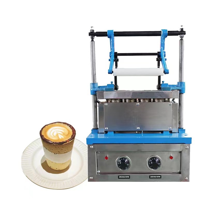 Working Process Steps of Wafer Cup Making Machine