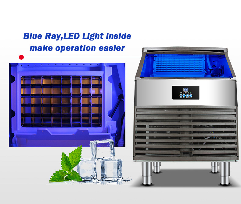 Digital Control Small Ice Maker Cube Machine