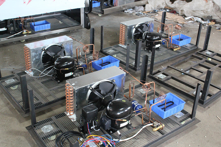 8 Pans Ice Cream Display Counter