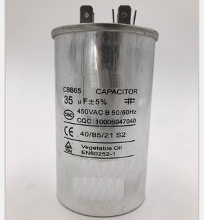 Condensatore per condizionatore d'aria CBB65 370V
