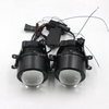 3 inch 12000LM 55W 3-color in one LED projector LED fog light 