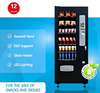 VCM3000B Combo Vending Machine for snacks and drinks
