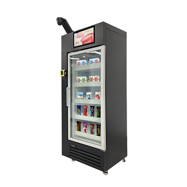 Máquina expendedora de congelador y pesaje inteligente ZV-428FW | Gabinete congelado a -20°C