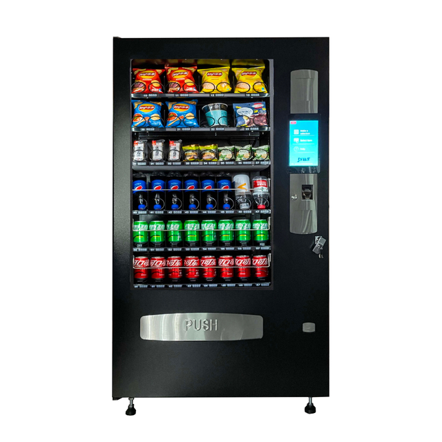 Máquina expendedora combinada VCM-4000C10 con pantalla táctil de 10 pulgadas
