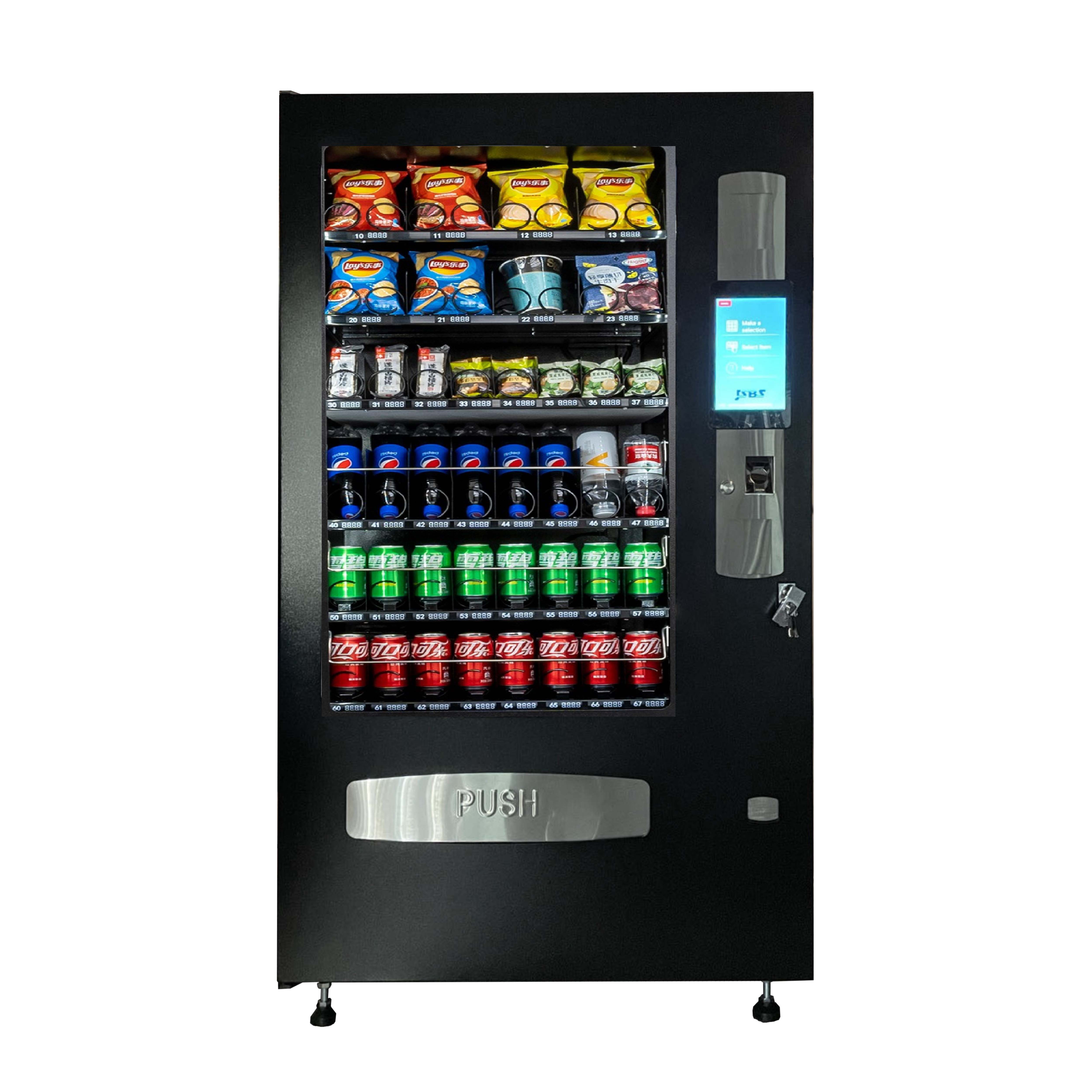 Máquina expendedora combinada VCM-4000C10 con pantalla táctil de 10 pulgadas