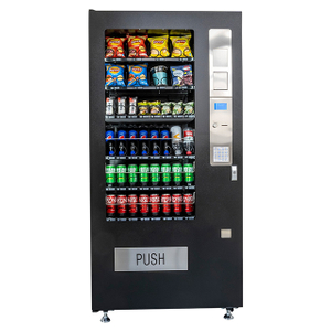 Máquina expendedora combinada de capacidad media para alimentos, bebidas y snacks VCM4