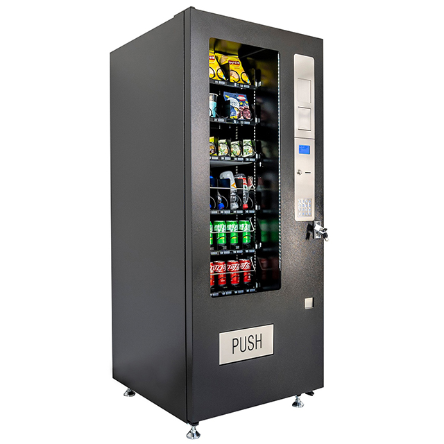 Máquina expendedora combinada estándar para alimentos, bebidas y refrigerios VCM3 