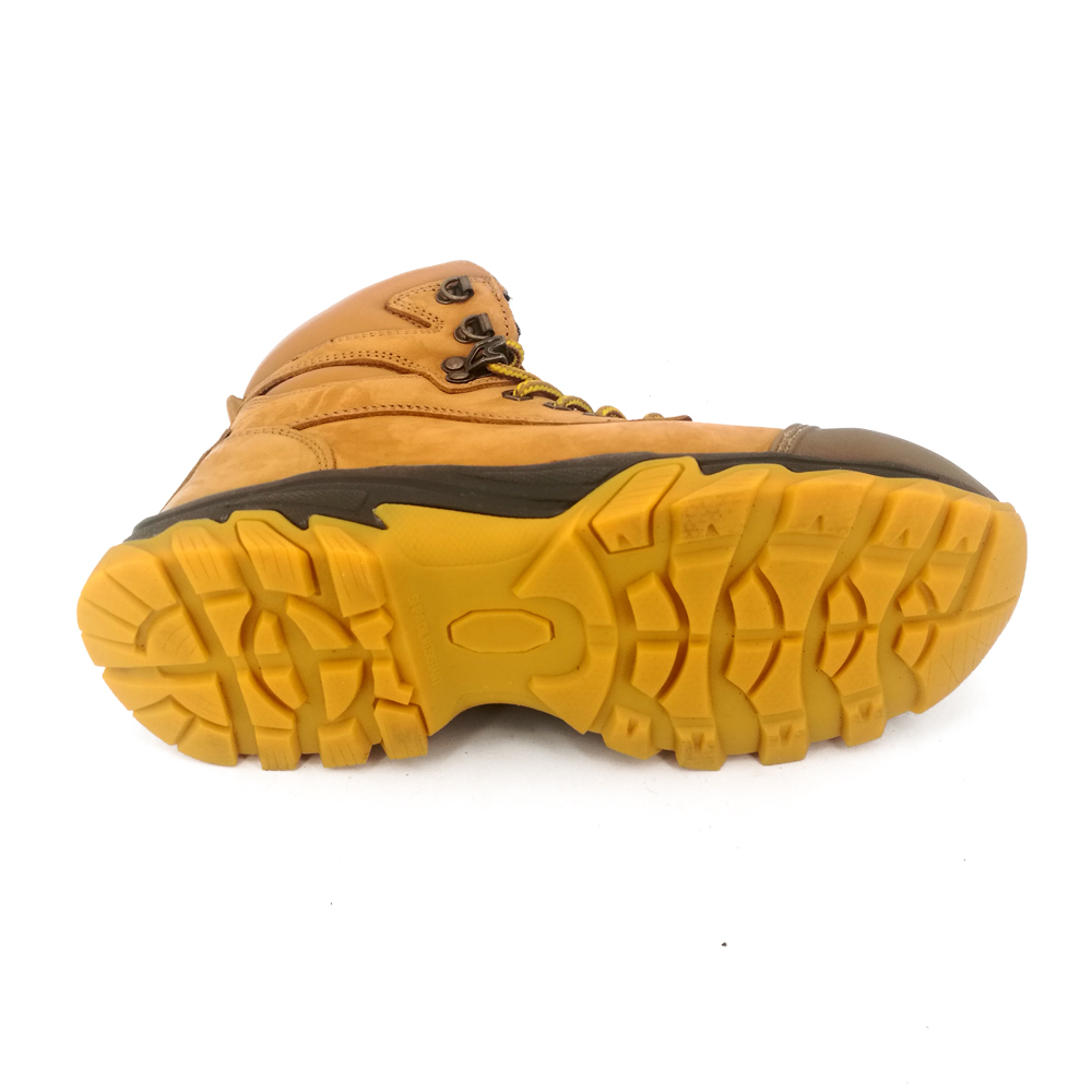 Anti slippery industry shoes genuine leather steel toecap safety boots botas de seguridad industrial