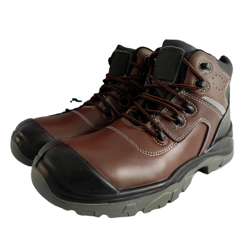 mens working shoes industrial leather shoes construction mining boots with composite toecap botas de seguridad industrial