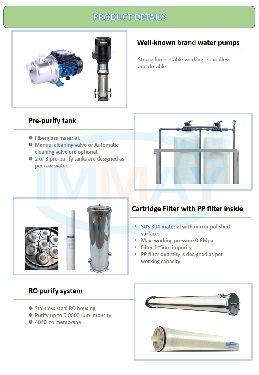 equipamento industrial para produ&ccedil;&atilde;o de &aacute;gua limpa