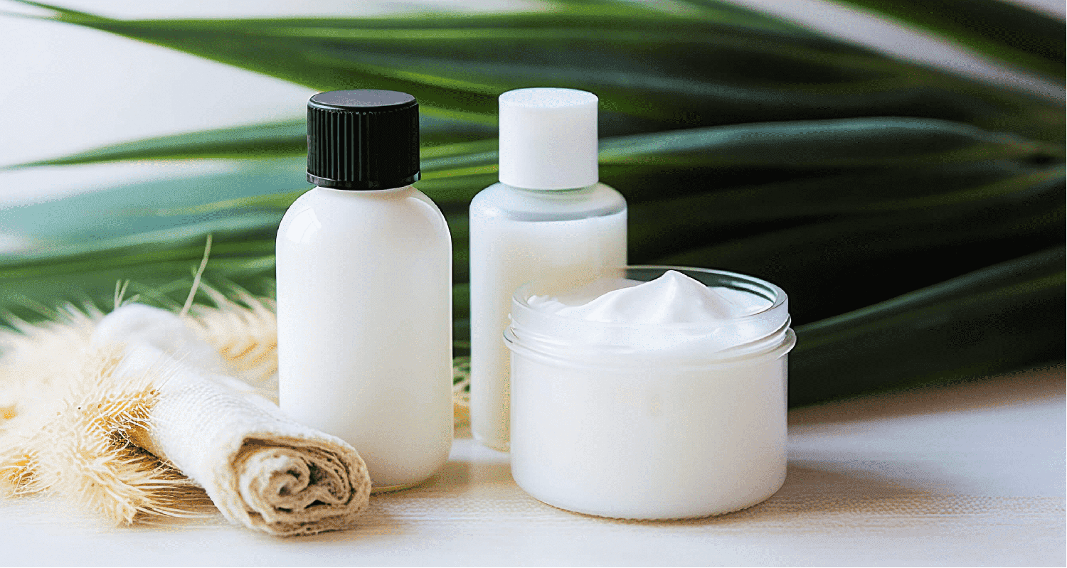 crema cosmetica e lozione