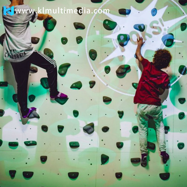 Interactive Climbing Wall
