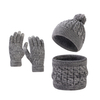 Winter Children Hat Neckwarmer Glove Set