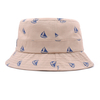 cotton flower bucket hat 