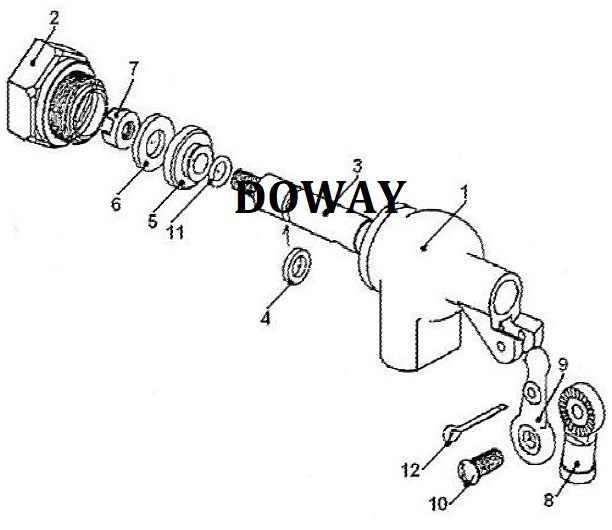 Soupape &agrave; flotteur en bronze de haute qualit&eacute; en usine de la Chine