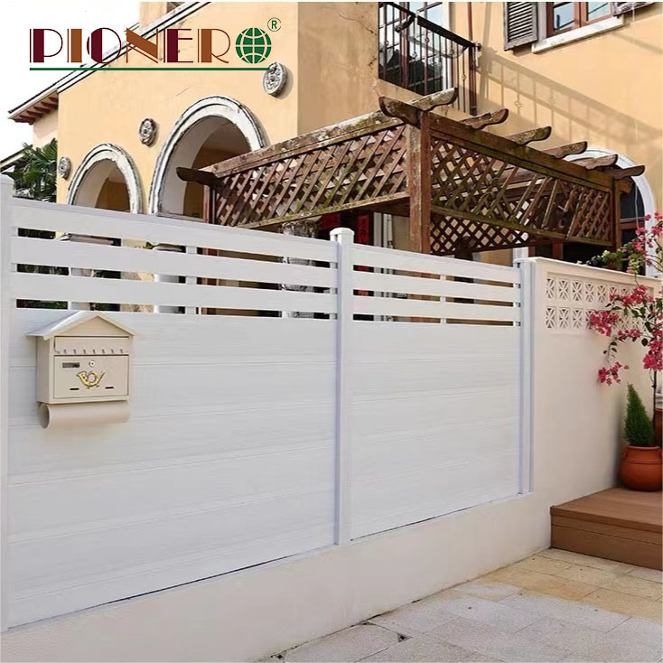 No Calcium Powder Added WPC Co-Extruded ASA Outdoor Fence Panels