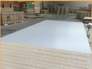 White colour Melamine Laminated Particle Board/chipboard /flakeboard 