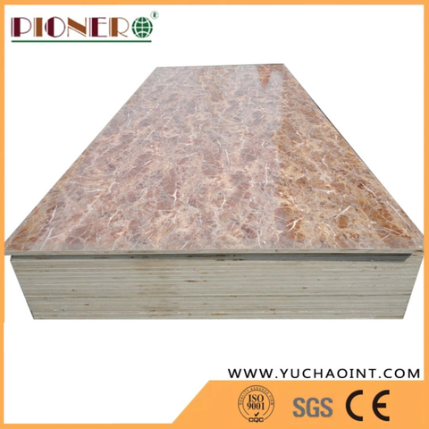 Glossy Polyester Melamine Plywood for Hotel Decoration