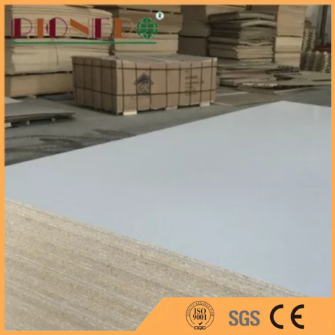 White colour Melamine Laminated Particle Board/chipboard /flakeboard 