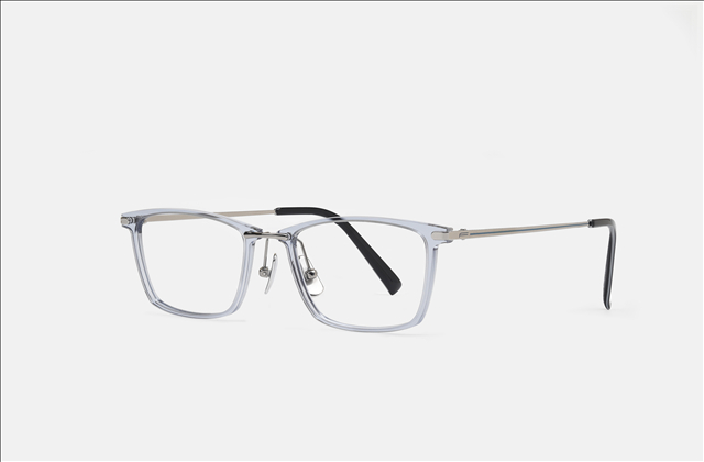 PA2227F color Nylon & titanium temples eyewear glasses frame