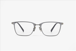 PA2197F square nylon front with titanium eyewear glasses frame