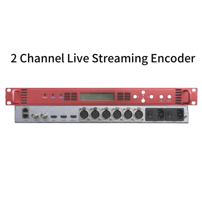 HP9002 Two Channel Live Streaming Encoder
